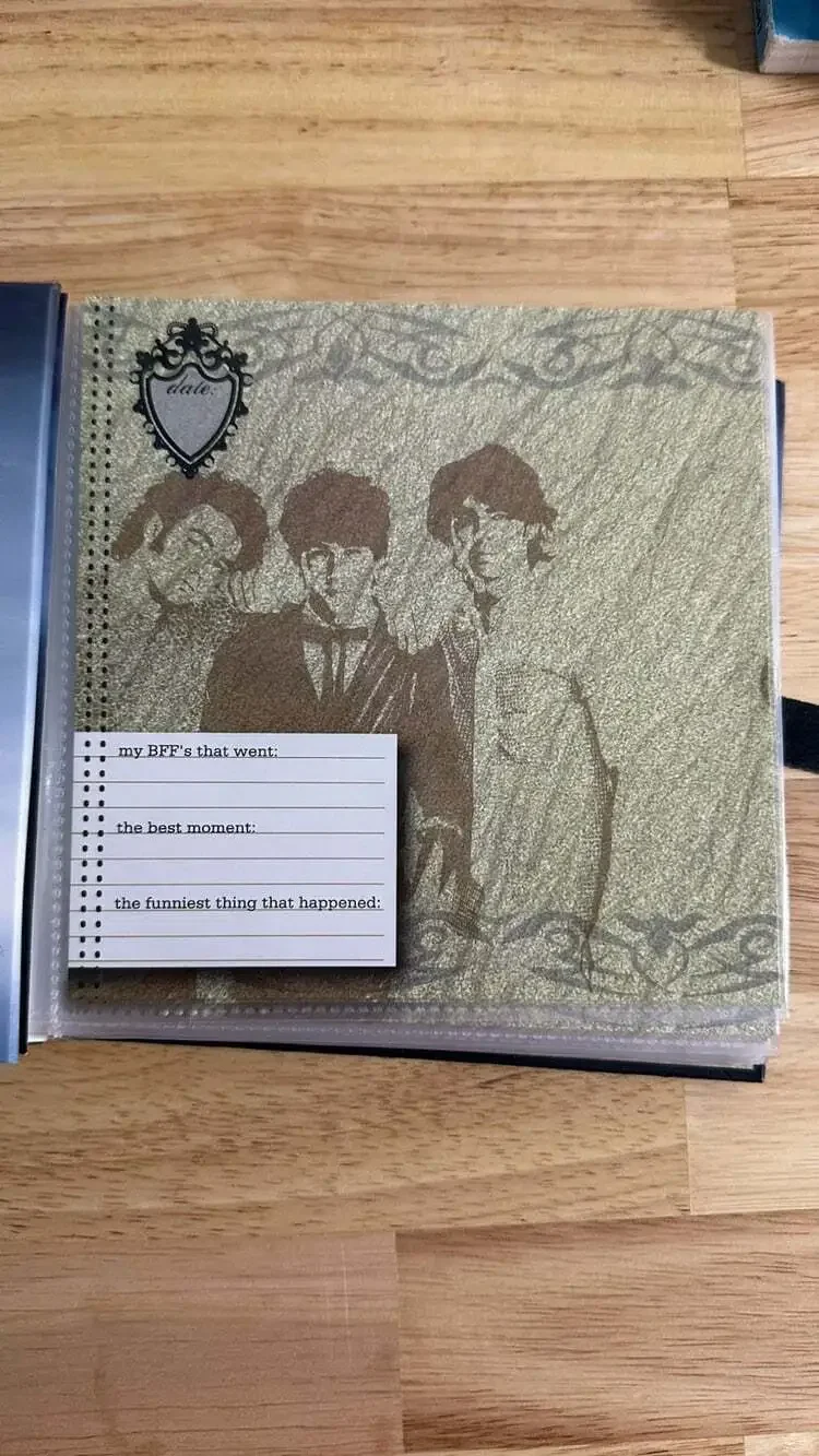 Jonas Brothers Y2K Photo Album Memory ScrapBook NWOT